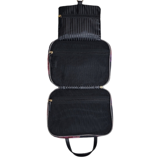 Victoria Secret Bond Stree London Midnight Garden Cosmetic Travel Hanging Bag - Picture 3 of 7